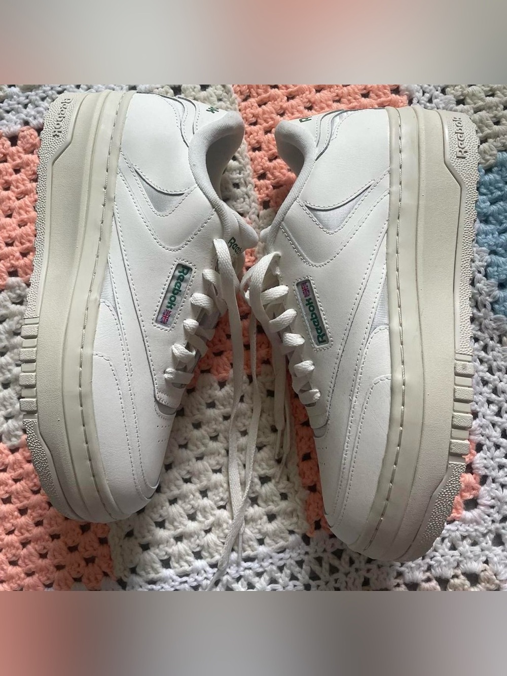 Platform Reebok Sneakers size 11